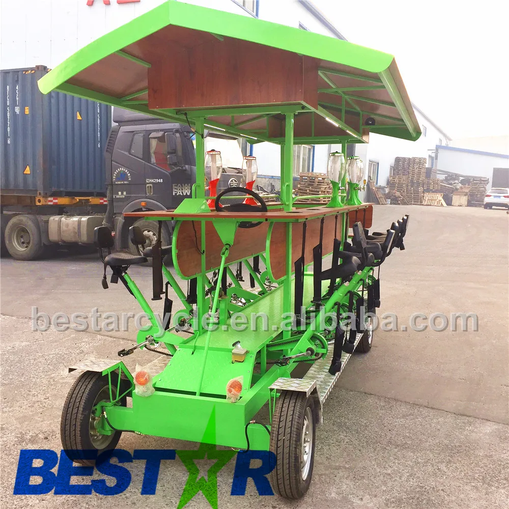 Партия pedaler партии цикла бар цикл паб Велоспорт пиво велосипед River Island пляж туры пива на колесах barcycle