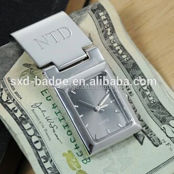 High Quality Money Cilp with watch
