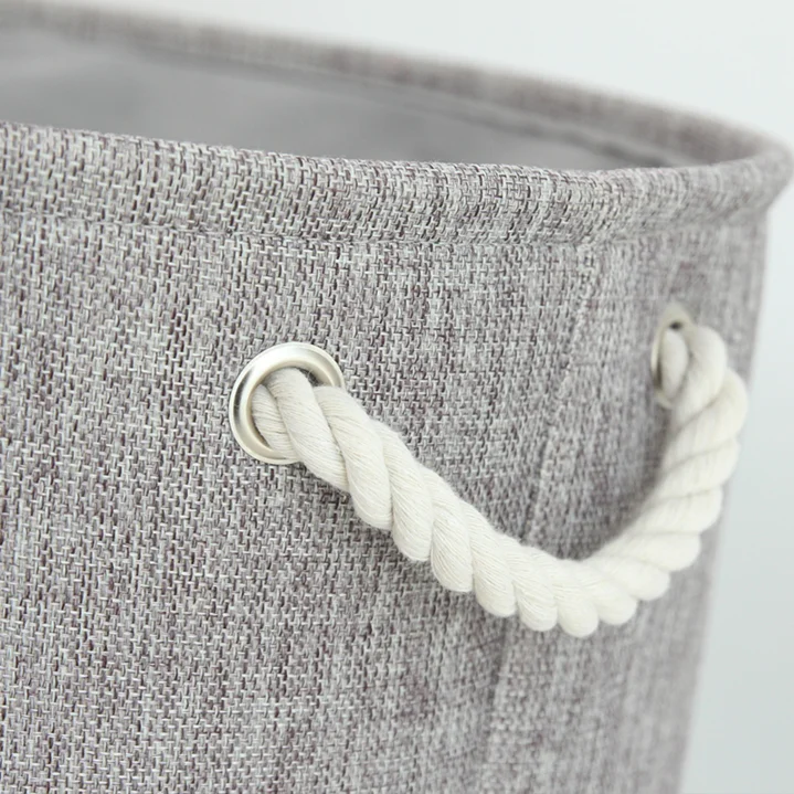 Kids Room Large Canvas Woven Decorative Storage Basket