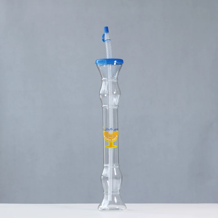 450ml Smoothie Plastic Cups With Lids and Straws