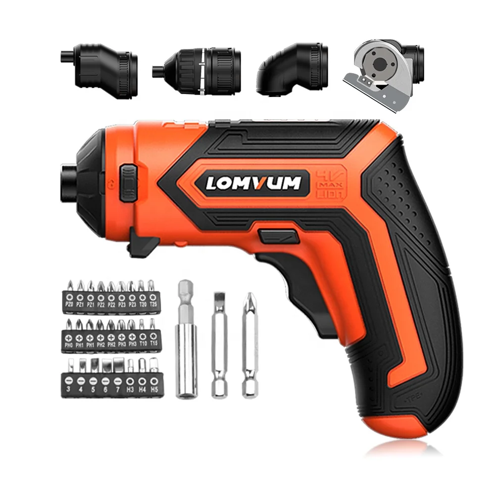 Lomvum  Multi-function Household dc motor cordless screwdriver