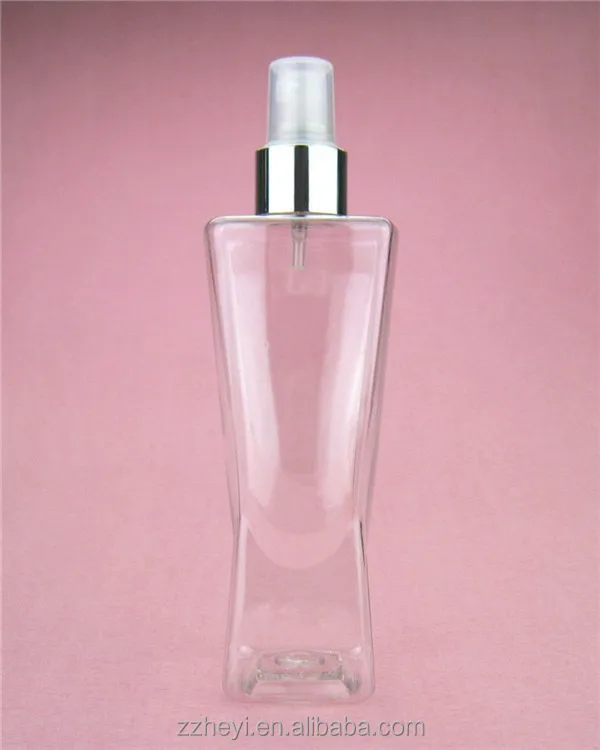 
8oz 250ml clear square plastic lotion bottle empty for sale 