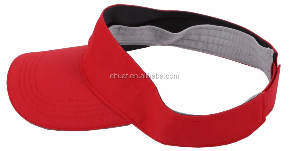 Adult summer spring soft grid sun visor with moisture wicking sweatband sun hat