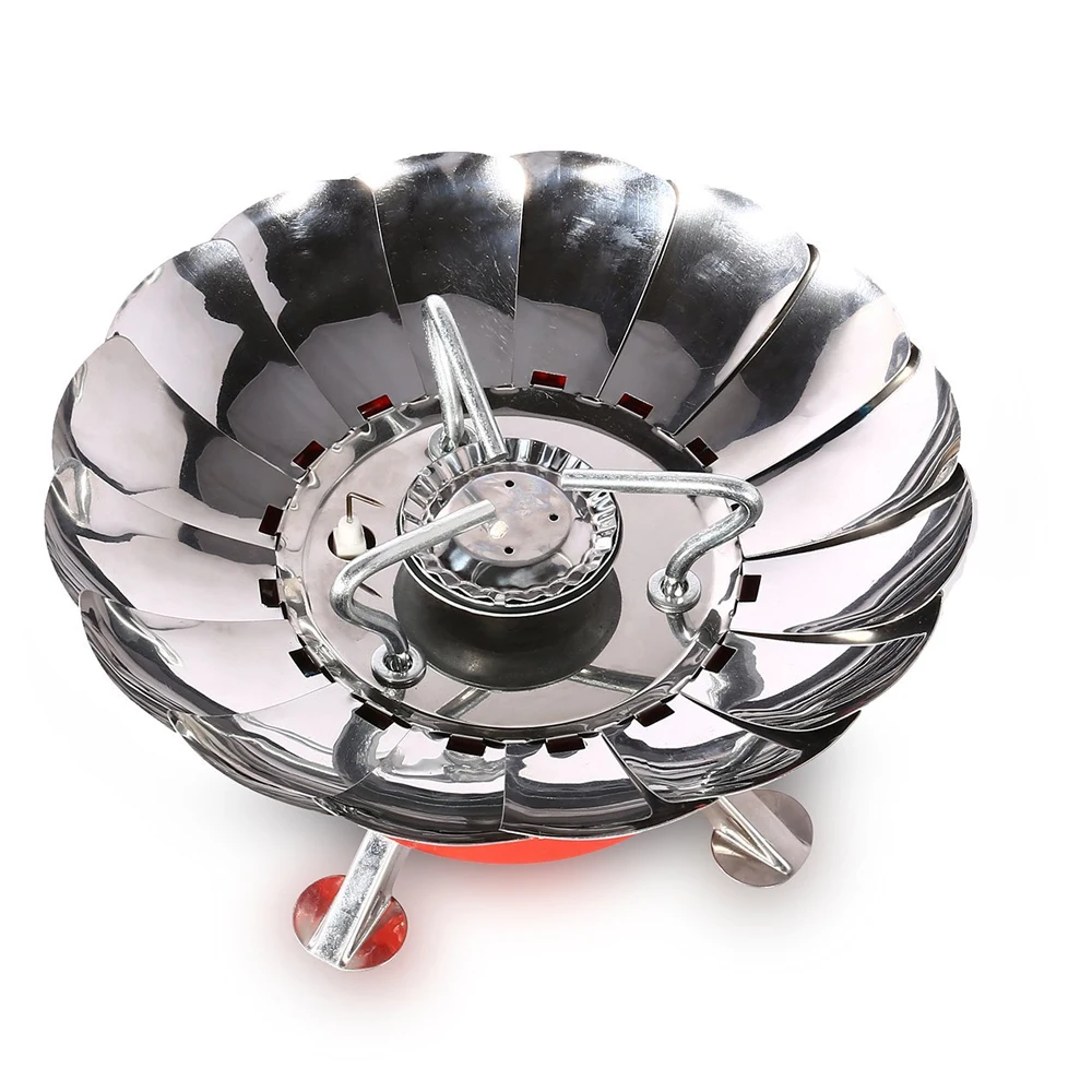 backpack tactical Portable Collapsible Lotus Windproof Outdoor Backpacking Gas Camping Stove