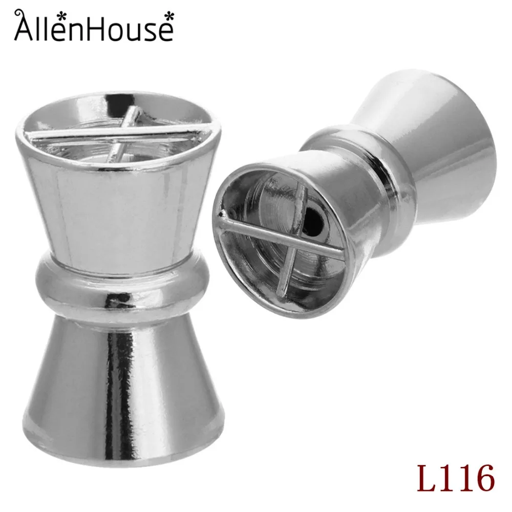 Quick Release Antique Copper Rope Bracelets End Cap,Metal Screw Clasps for Leather Cord Holder