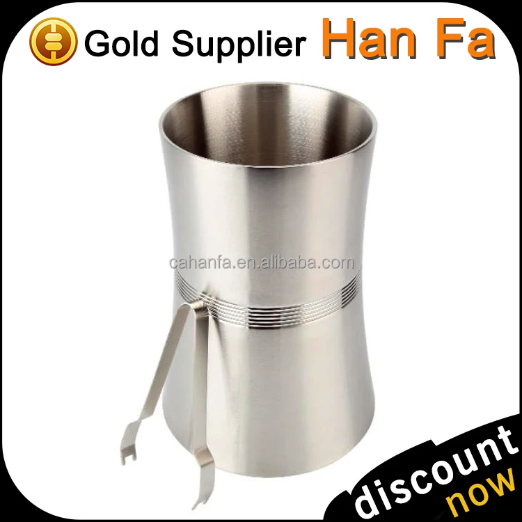 HanFa crown quality wine bucket stainless steel champagne ice bucket