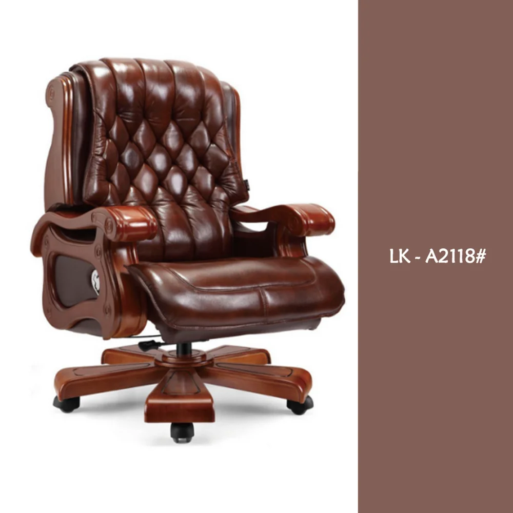 Big Boss Executive Leather Luxury Reclining  Function Swivel Ergonomic Office Chair