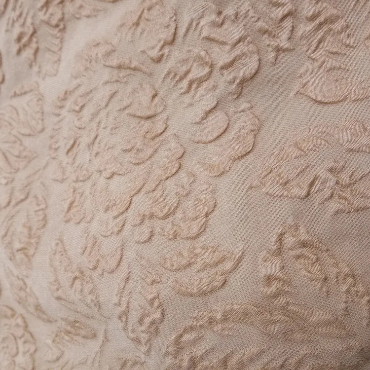 Изготовленный На Заказ Шелковый жаккардовый пузырь, шелковая ткань для платья