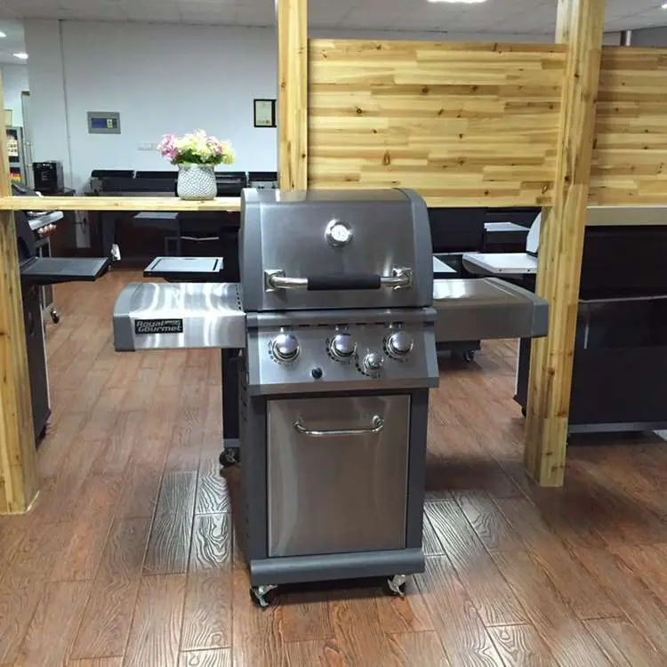 CE approval 4 burner outdoor grille de barbecue camping gaz barbecu