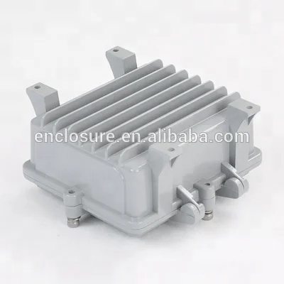 
CHANGHE IP65 Aluminium Die Cast CATV Outdoor Amplifier Enclosure 143x123x60mm 
