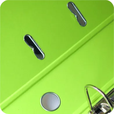 A4 size solid color printing lever arch file with laminated