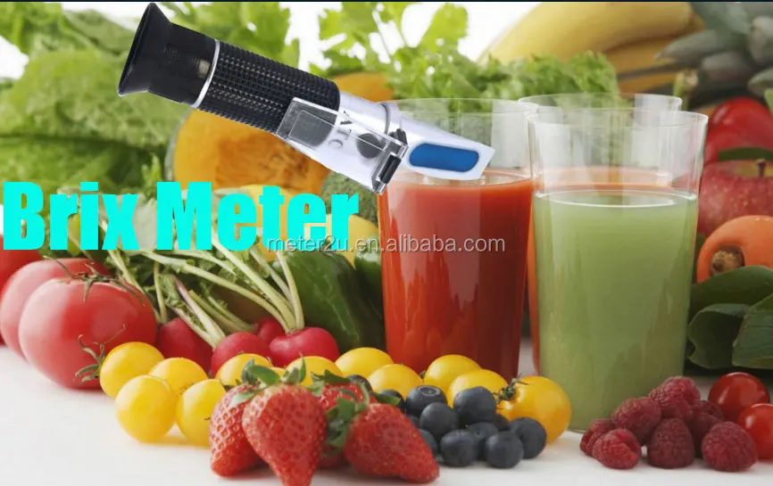 Дешевые brix метр цифровой портативный рефрактометр Brix Метр (0-90% Brix)