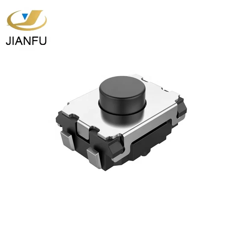 Плоский стволовых Мгновенный SMD smt пылезащитный переключатель такта