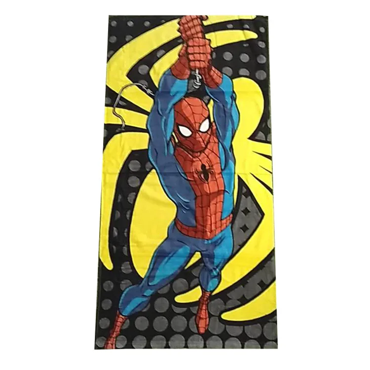 Children 60*120cm cotton bathing towel baby boys girls cute cartoon swimming towel kids Easy Bibulous towel