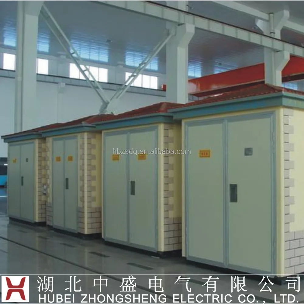 Electrical power compact substation