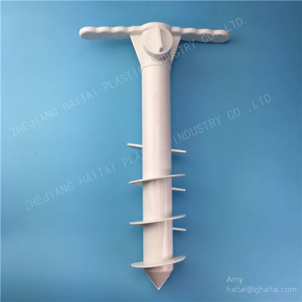 Plastic Umbrella Anchors Auger for Beach Umbrellas