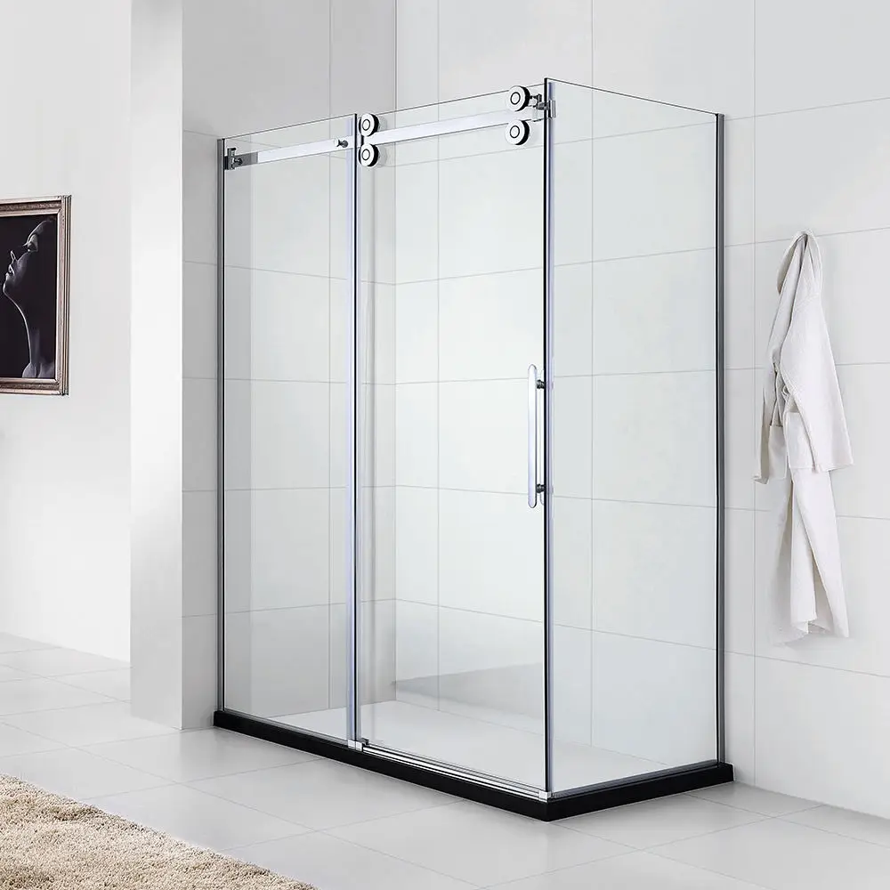 KAMALI Manufacturer Price Wholesale Customizable 304SS Sliding Rectangle Tempered Glass Shower Room, bathroom shower cabin