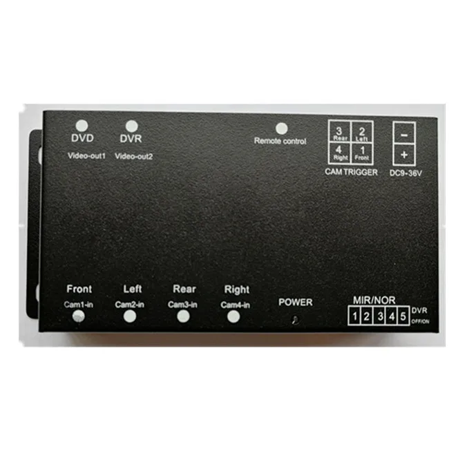 
Sunta 4ch color quad processor HD 720P 360 Degree Panoramic Mini 4ch car DVR 