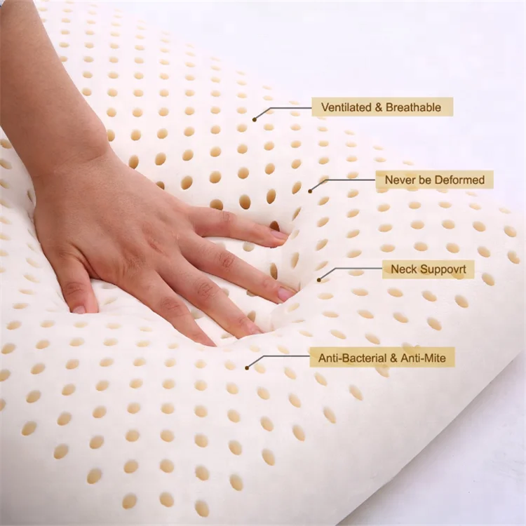 Worth Buying 100 percent Natural Latex Foam Bed Pillow