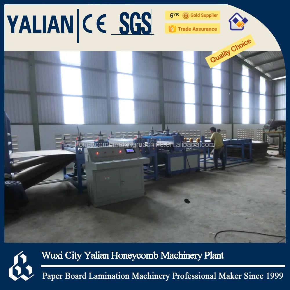 2019 High Quality Luxurious Paper Flat Board Lamination Production Line