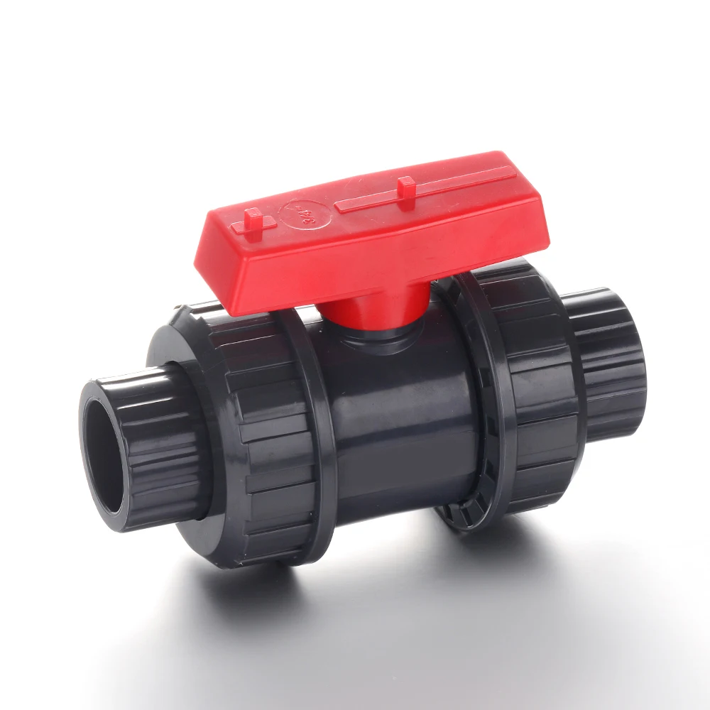 all sizes available best price plastic pvc double union ball valve