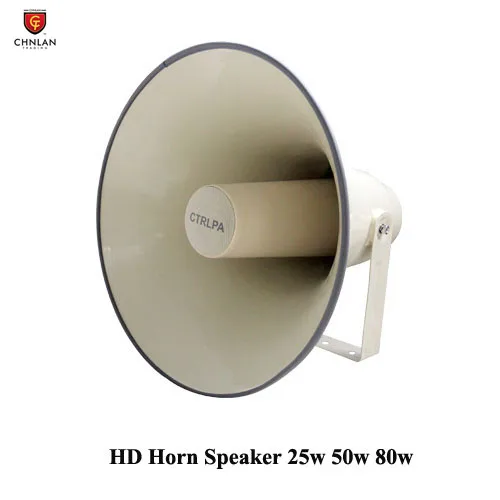 CT830HD Aluminum Real Sound 70V 100V 50W Round Speaker Tweeter Horn