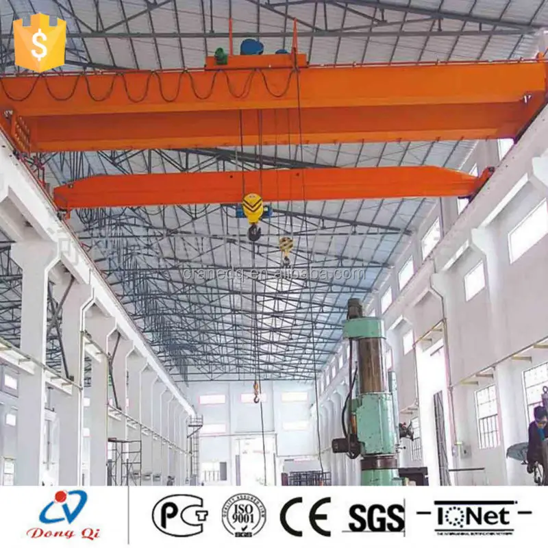 warehouse used cheap price 5 ton single girder overhead crane for sale