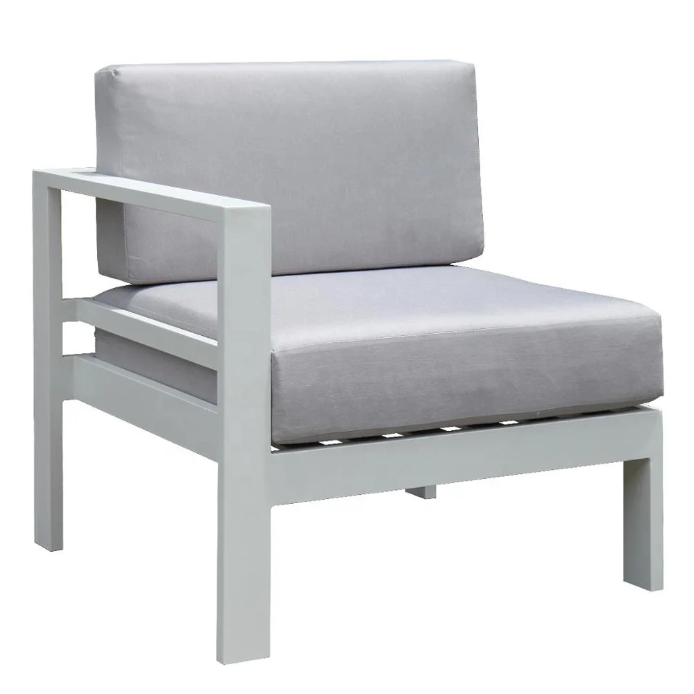 JK3070 luxury sectional sofa aluminum outdoor sofa set Lounge set garden furniture set round sofa