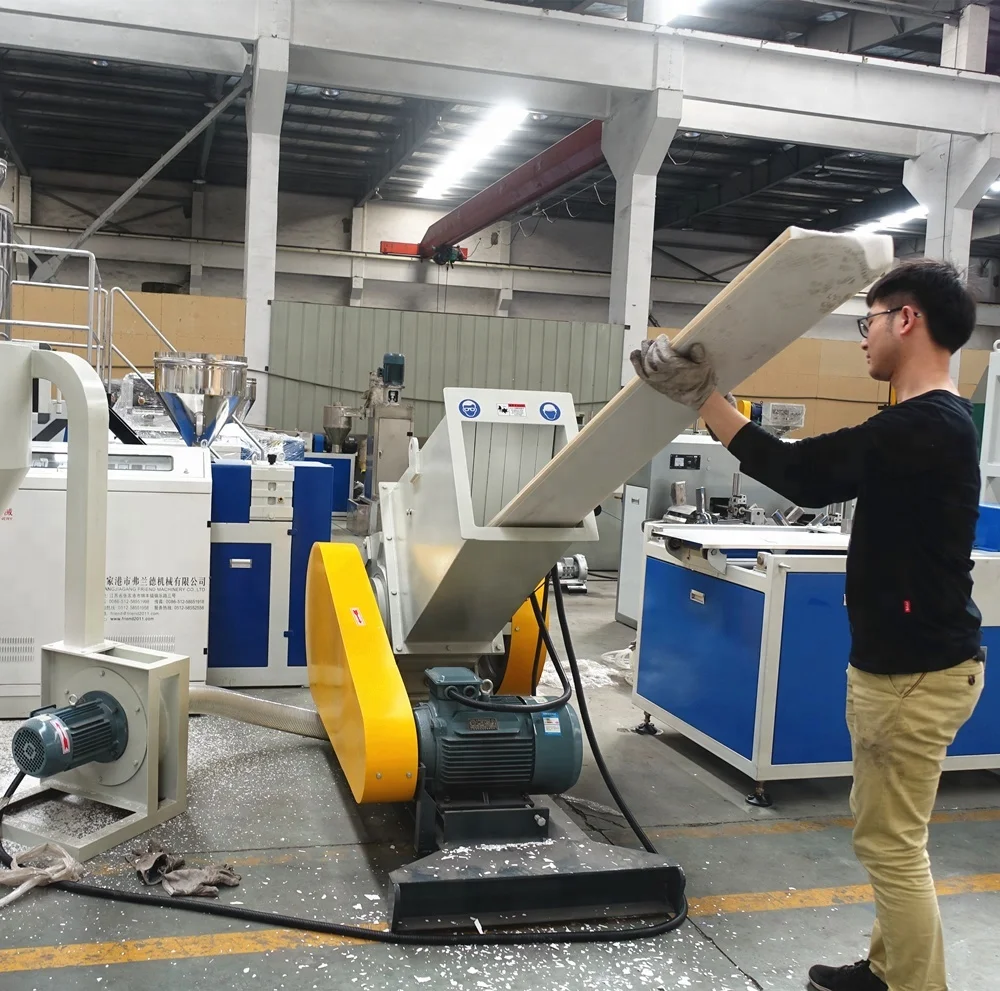 SWP 400 PVC Pipe Grinder/ Plastic Profile Crusher