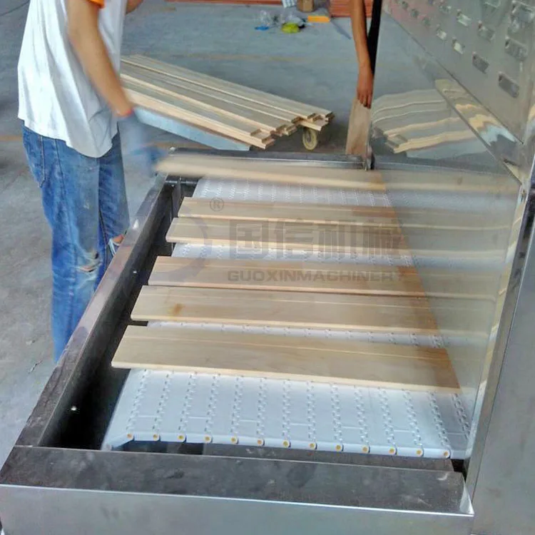 
60KW Continuous Microwave Defrosting Machine for Frozen Meat 