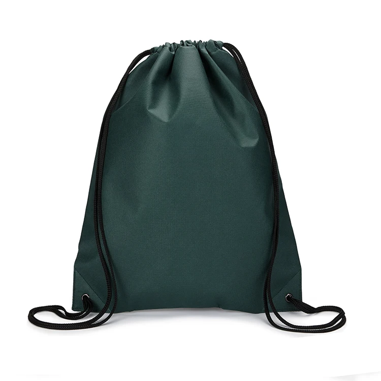 Wholesale custom eco friendly logo printed drawstring shoe bags