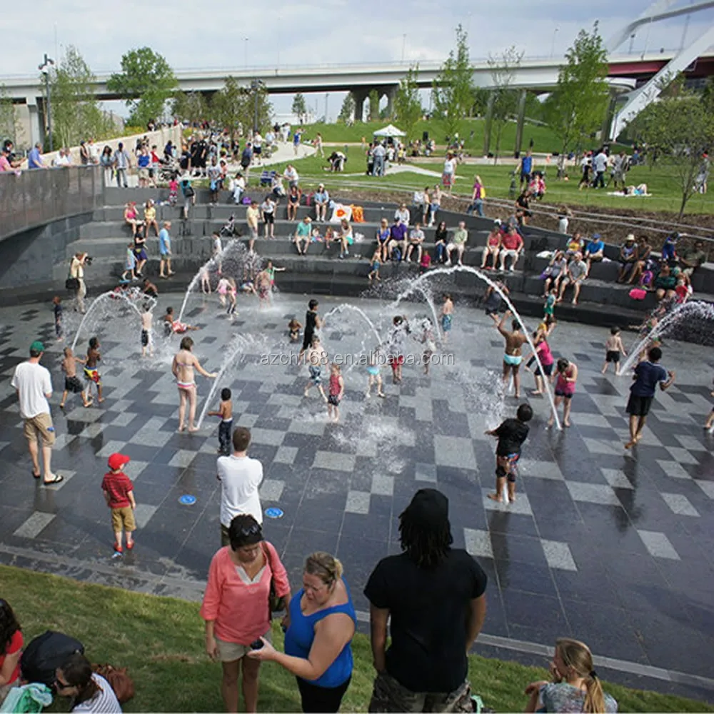 Outdoor Dancing Water Fountains Floor Fountain For Playing