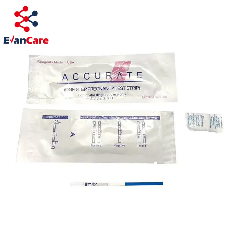 EVANCARE urine pregnancy test  for woman