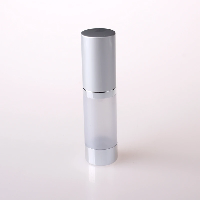 15ml,30ml,50ml,80ml,100ml custom aluminum cosmetic airless pump bottle