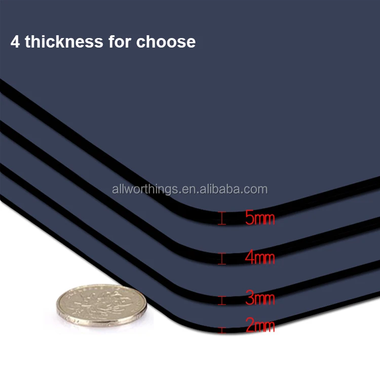 60*35cm Large blank white plain playmat mousepad sheet bulk mouse pad material