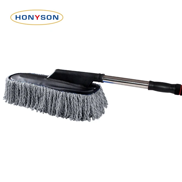 Auto Wax Brush Rotating Foldable Car Cleaning Mop Car Duster