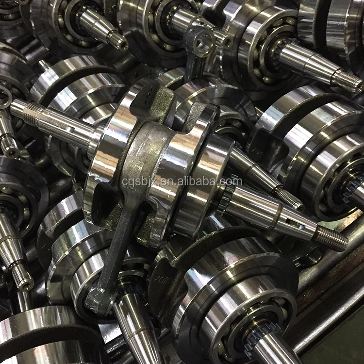 45Cr Forged Steel Lifan 125cc Engine Parts Crankshaft