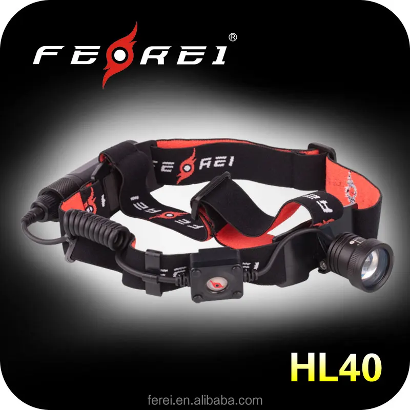 orienteering trial running led headlamp, zoom head flashlight