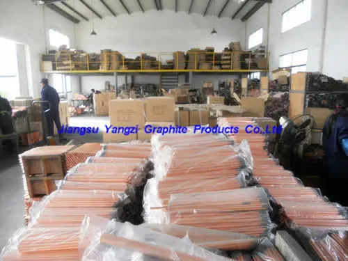 
DC copper coated pointed arc air gouging carbon electrode rod 9.5*305mm 