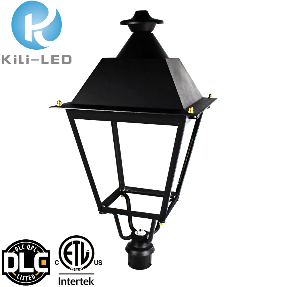 new modern hot selling ultra bright garden 50W outdoor led light garden spot light 100-277V post top light street pole landscape