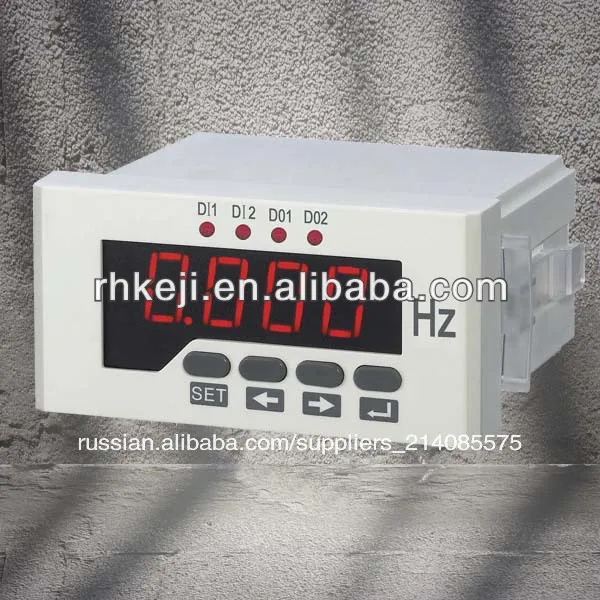 цифровой интеллектуальную одноместный- фаза частотомер( 9999 дисплей программируемый)
