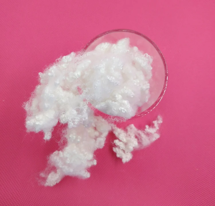 Стандартные наполняющие подушки и одеяла GRS hanbang, материалы, 100% Полиэфирное штапельное волокно, переработанное волокно, 6DX64 HCS fiberfill white