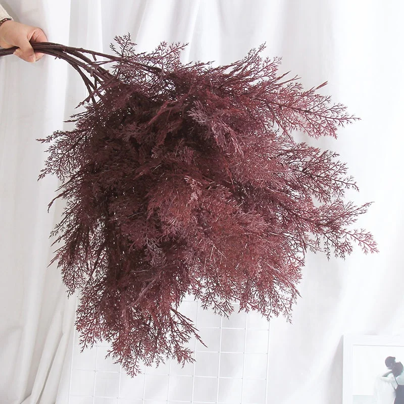 Wholesale Artificial Flowers High Simulation Plastic Artificial Soft Rime Of Fog Flower For Wedding Decoration