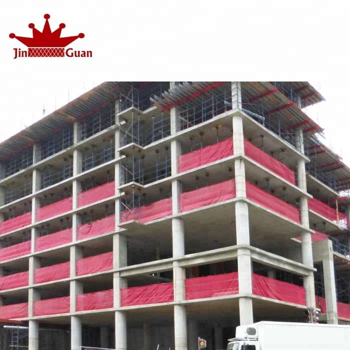 HDPE с строительной площадкой FR оранжевая защитная сетка для строительных лесов