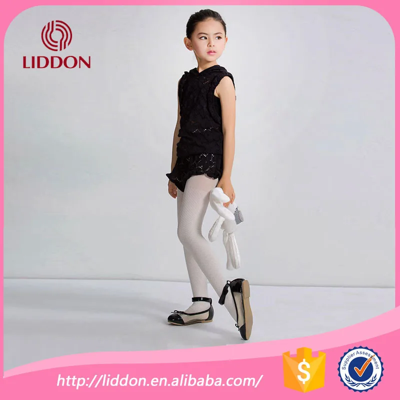 Kids party dresses legging wholesale chinese jacquard nylon stockings