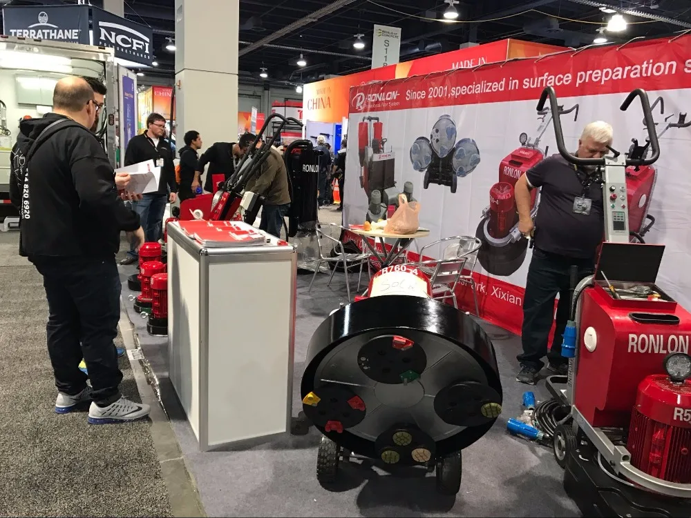 Fully stocked metal material universal concrete surface grinder