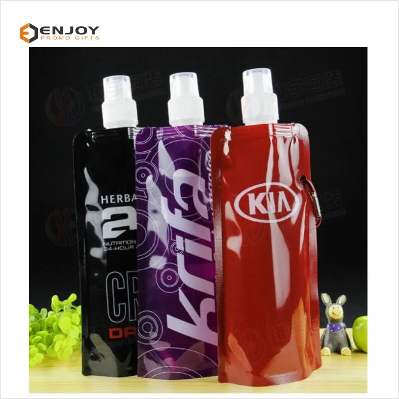 Traveling Outdoor Top Quality  Foldable Sports Water Bottle