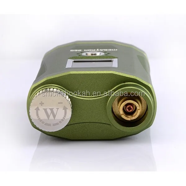 2016 New coming !!!VV VW mechanical mod 260W MegaTron vapor mod 3 pcs battery suit 18650 Battery 260 Box Mod Megatron from china