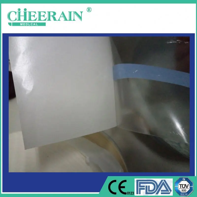 Transparent medical dressing types of IV cannula with thin pu film made in china