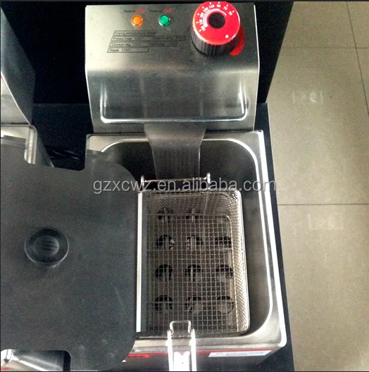 2018 China hot sale Factory Wholesale Electric 1 Tank 2 Basket Commercial Kfc Deep Fryer